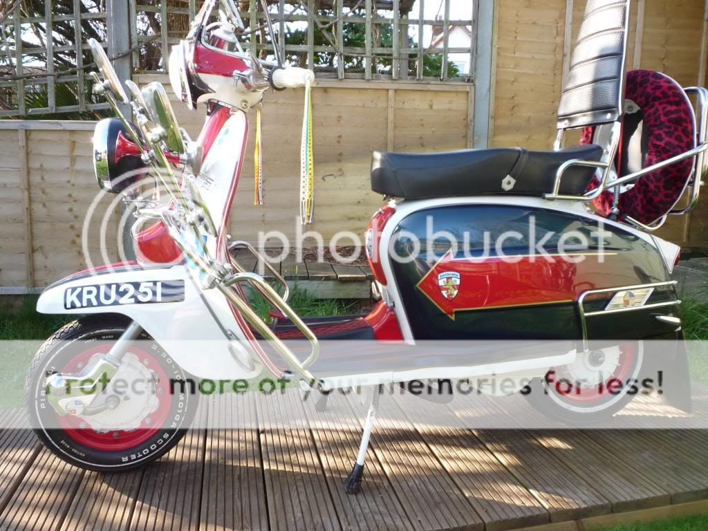 Lambretta Jimmy Quadrophenia  - Jimmy Quadrophenia Replica With Legal Number Plate Kru 251 C.